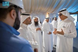 الفضلي يتفقد مشاريع البيئة والمياه في تبوك ويجيب على استفسارات المواطنين