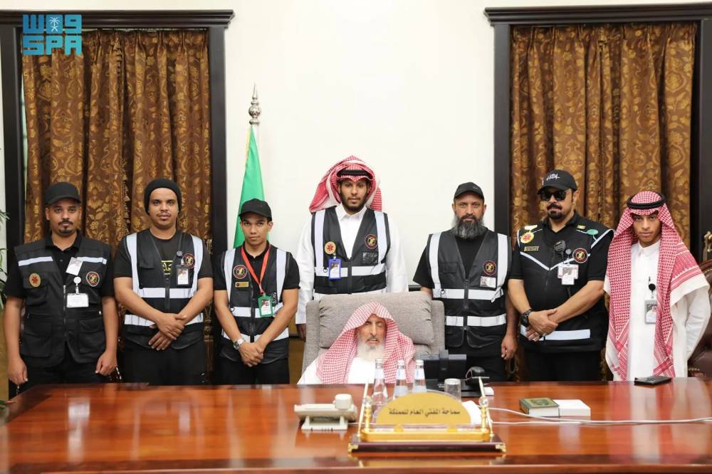 المفتي يثني على جهود جمعية الصاعقة للبحث والإنقاذ