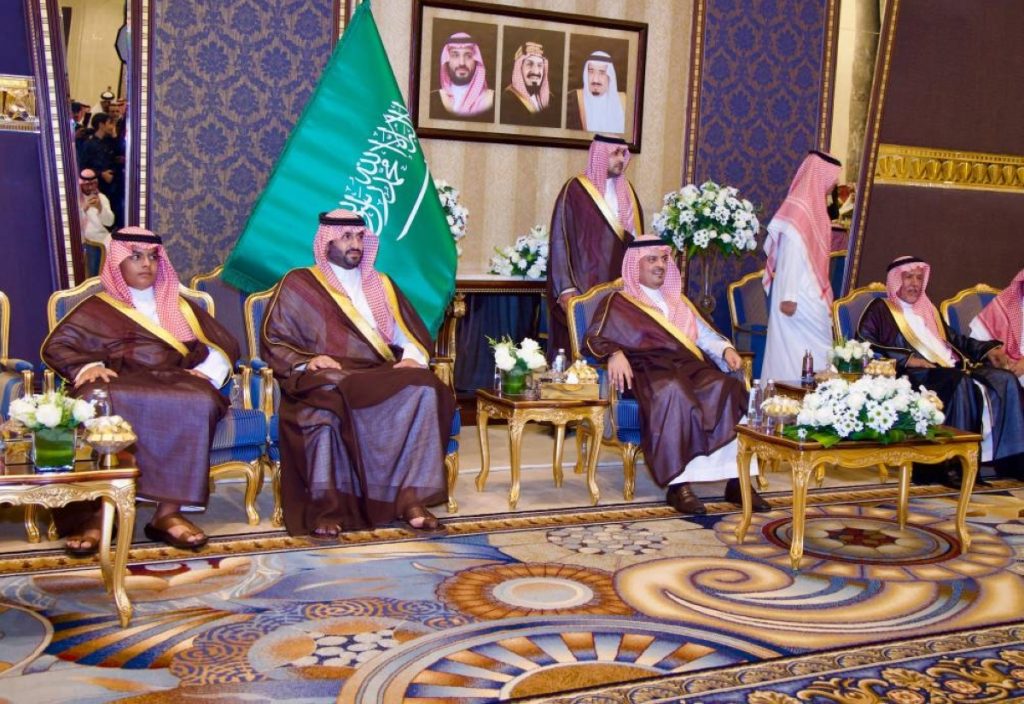 نائب أمير مكة المكرمة يشرّف حفل زواج فايز وفواز العتيبي