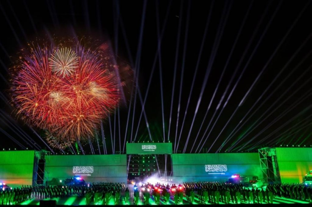 ختام الفعاليات في اليوم الوطني السعودي الـ 95 بإقبال جماهيري لافت