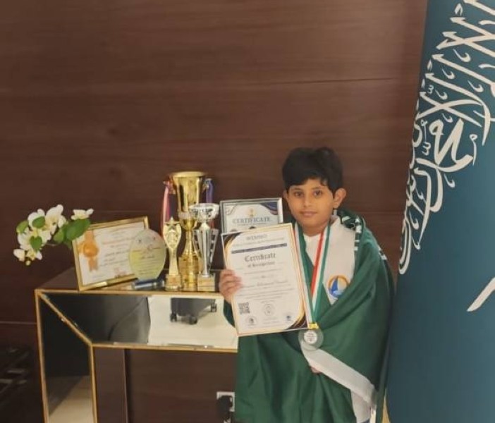 طالب سعودي يحقق إنجازاً عالمياً في الحساب الذهني