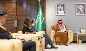 وزير الحرس الوطني يستقبل سفير جمهورية إيطاليا لدى المملكة