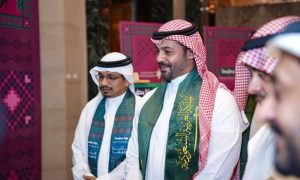 فرع وزارة الموارد البشرية والتنمية الاجتماعية بمكة المكرمة يحتفل باليوم الوطني السعودي 95