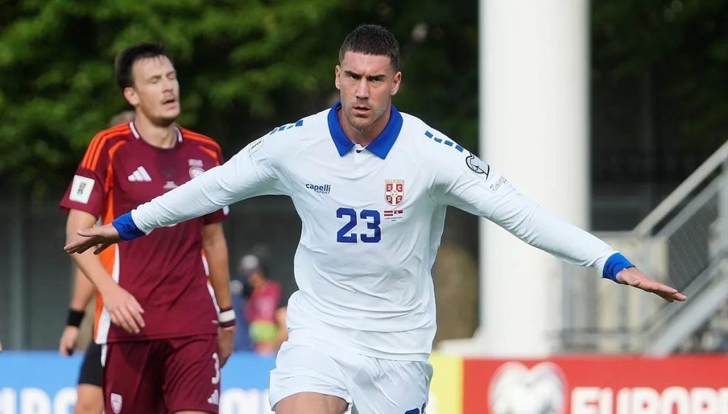 تصفيات كأس العالم 2026.. منتخب صربيا يهزم لاتفيا بهدف فلاهوفيتش