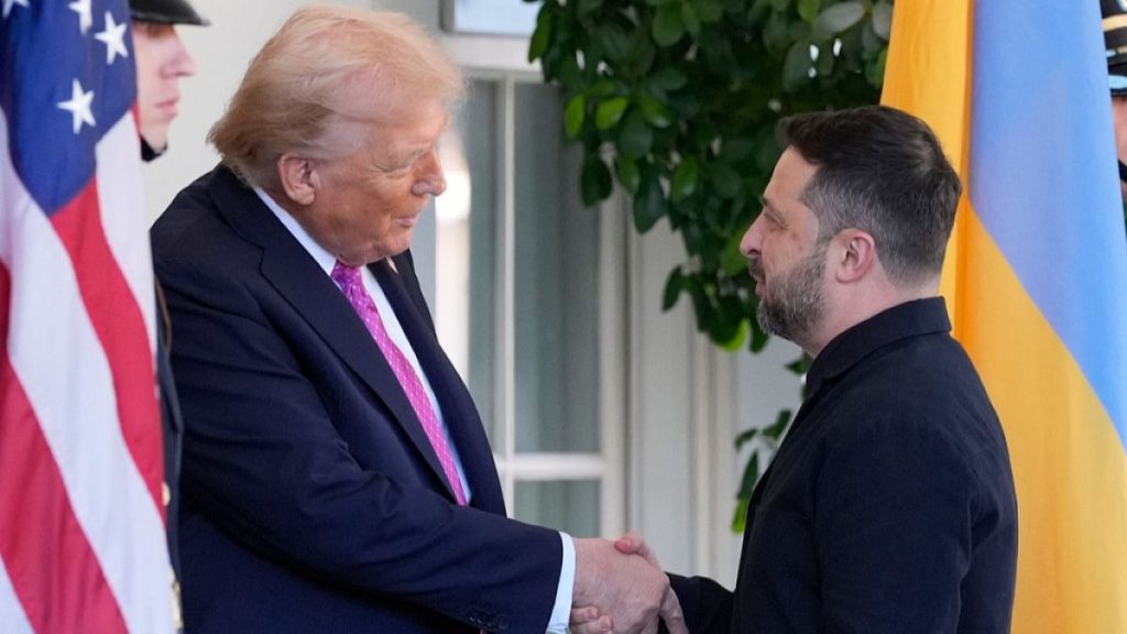ترامب يستقبل زيلينسكي في البيت الأبيض: نأمل إنهاء الحرب دون حاجة أوكرانيا إلى صواريخ “توماهوك”