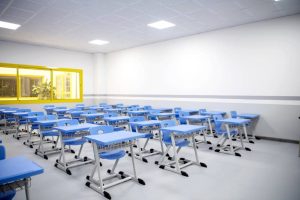 تمهيداً لإلغاء المباني المسائية بدء تطبيق التعليم المدمج