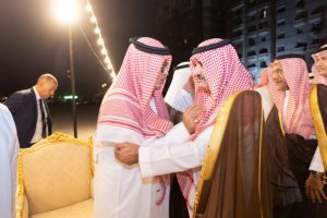 أمراء يعزّون أسرة نصيف في فقيدها