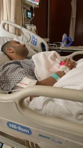 طارق ينهي معاناة والدته مع الفشل الكلوي