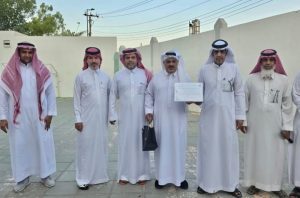 معلمو الجعرانة يكرمون الشمراني