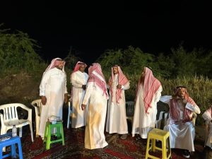 آل الأمير يتلقون العزاء في وفاة أحمد