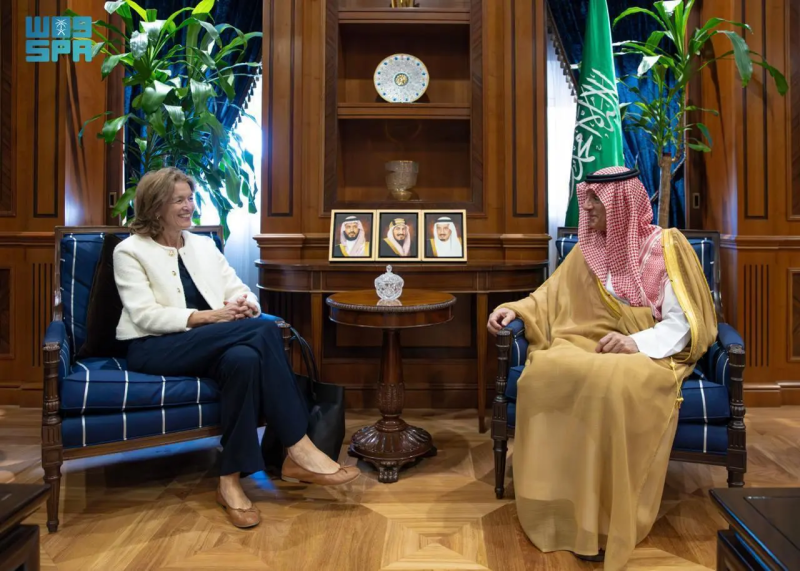 الجبير وسفيرة النرويج يبحثان الموضوعات المشتركة