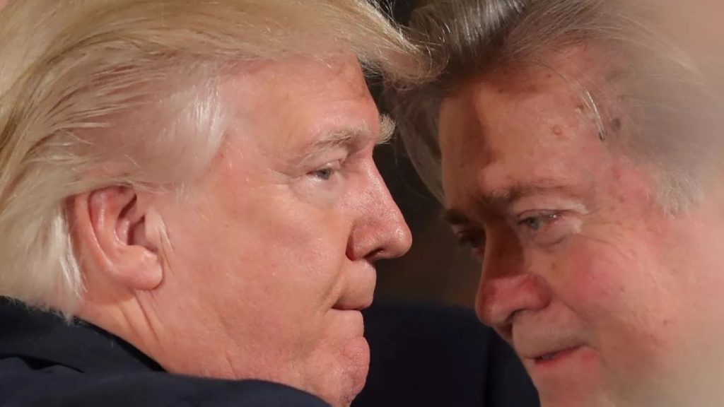 ستيف بانون يفجر المفاجأة: ترمب رئيسا لولاية ثالثة