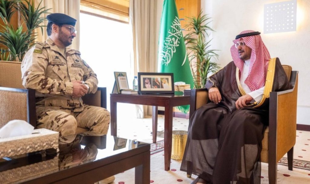 نائب أمير القصيم يستقبل قائد قوات الطوارئ الخاصة بالمنطقة