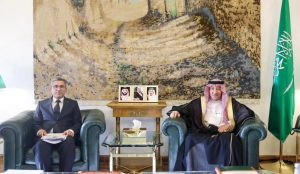 نائب وزير الخارجية يستقبل سفير تركمانستان لدى المملكة