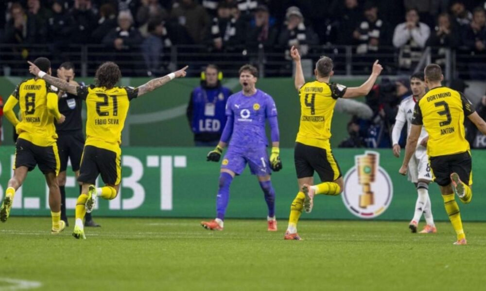 دراما كأس ألمانيا: مفاجآت فرانكفورت وفولفسبورغ