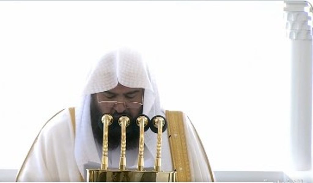 السديس: اللهم حقق لإخواننا في فلسطين الأمن والأمان واحفظ المسجد الأقصى