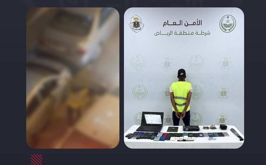 شرطة الرياض تقبض على وافد اعتدى على قائد مركبة ومرافقه
