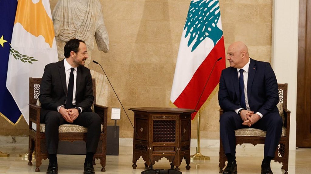 اتفاق تاريخي بين قبرص ولبنان لترسيم الحدود البحرية