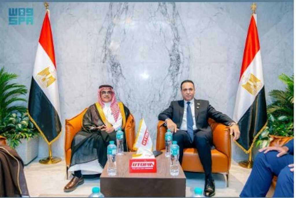 نائب وزير الصناعة يبحث تعزيز التكامل الصناعي الثنائي مع مصر