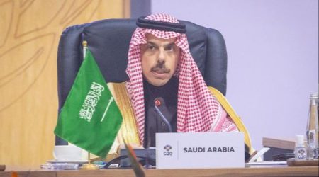 نيابة عن ولي العهد.. وزير الخارجية يشارك في جلسة اليوم الثاني لقمة مجموعة العشرين