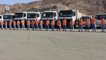 أمانة العاصمة المقدسة تنفذ تجربة لرفع جاهزية التعامل مع مخاطر الأمطار