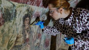 فيديو. اكتشاف في تركيا يكشف جدارية نادرة ليسوع بأسلوب روماني