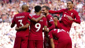 ليدز يونايتد وليفربول يتعادلان بثلاثية في الدوري الإنجليزي