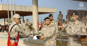 مدرسة مشاة القوات البحرية تحتفل بتخريج دفعة جديدة من دورة الفرد الأساسي