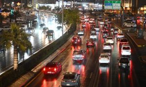 هطول أمطار متفرقة على المنطقة الشرقية ومحافظة الخرج والجبيل