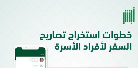 خطوات استخراج تصريح السفر لأفراد الأسرة من هم أقل من 21 عامًا عبر "أبشر"