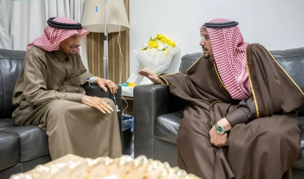 أمير القصيم يطمئن على صحة محمد بن حجاج – أخبار السعودية