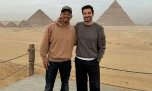 ويل سميث يزور أهرامات الجيزة: سحر الحضارة المصرية
