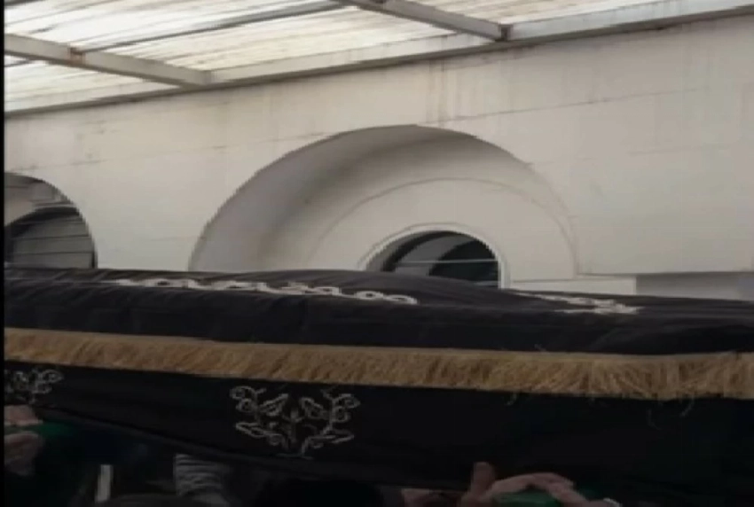 جانب من جنازة هدى شعراوي