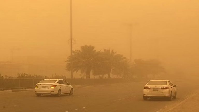 «الأرصاد» ينبه من أتربة مثارة على منطقة القصيم