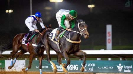 ميدان الملك عبدالعزيز للفروسية يختتم سباقات الأسبوع الثاني عشر بمنافسات قوية