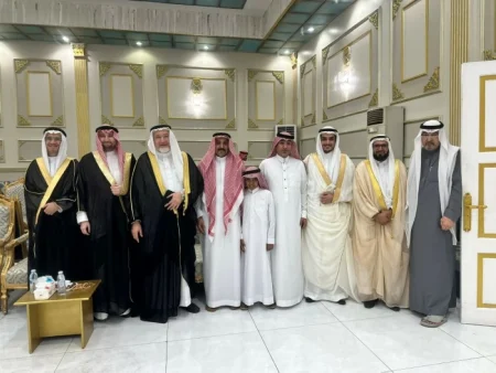 أسرتا بنجابي والقاري تحتفلان بزفاف بلال وشادن – أخبار السعودية