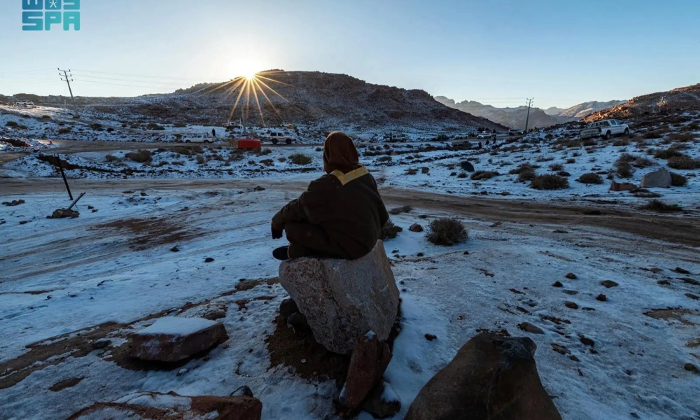 طقس السعودية اليوم: أمطار على الرياض وصقيع في الشمال