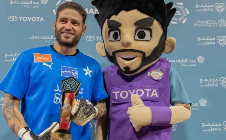 فيكتور براغا يتصدر قائمة الأكثر تصدياً في دوري روشن السعودي