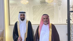 «الصاعدي» يحتفل بليلة العمر