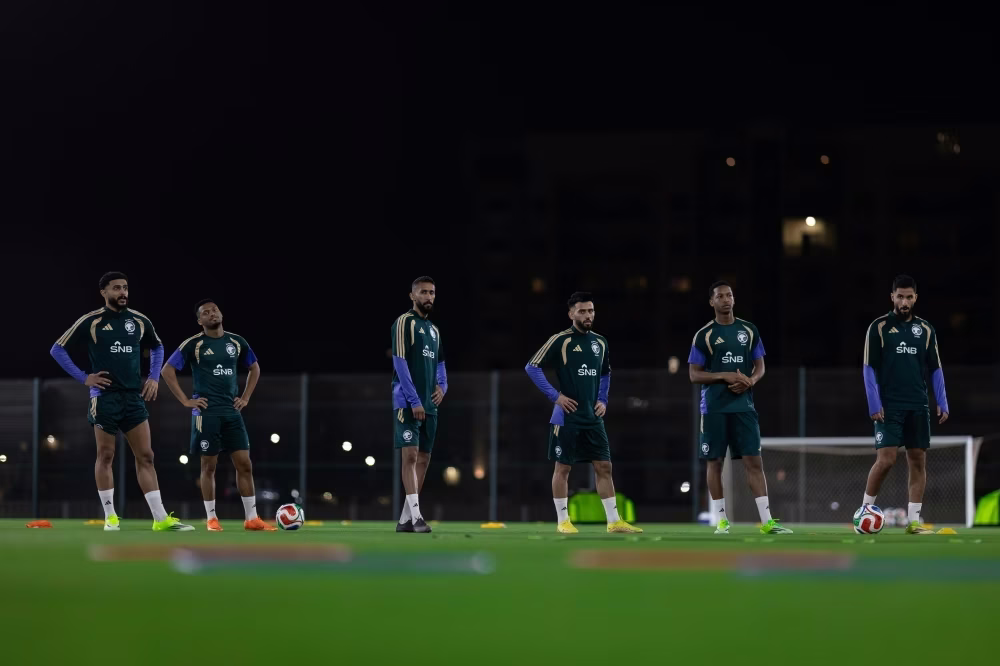 غياب تمبكتي عن تدريبات الأخضر السعودي استعداداً لمصر