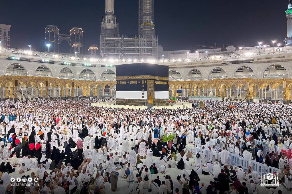 أكثر من 96 مليون قاصد للحرمين الشريفين خلال عشرين يومًا من شهر رمضان