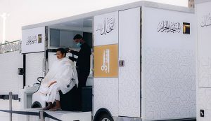 488 ألف مستفيد من خدمة التحلل من النسك بالمسجد الحرام خلال رمضان