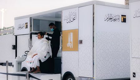 488 ألف مستفيد من خدمة التحلل من النسك بالمسجد الحرام خلال رمضان