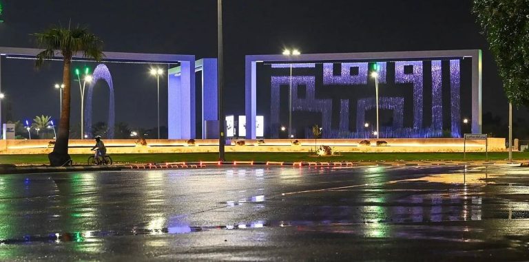 أمطار غزيرة في القصيم.. وإنذار أحمر من «الأرصاد»