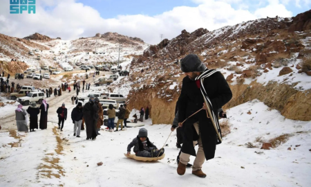 الأرصاد تحذر من انخفاض درجات الحرارة شمال المملكة اليوم