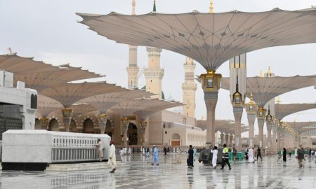 استمرار هطول أمطار رعدية غزيرة على معظم مناطق المملكة