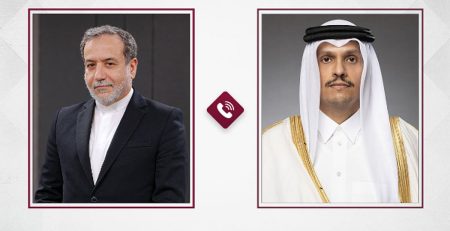 رئيس الوزراء وزير الخارجية القطري يبحث مع عراقجي تطورات التصعيد الراهن