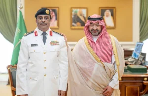 نائب أمير تبوك يستقبل قيادات حرس الحدود ويهنئ اللواء العنزي بترقيته – أخبار السعودية