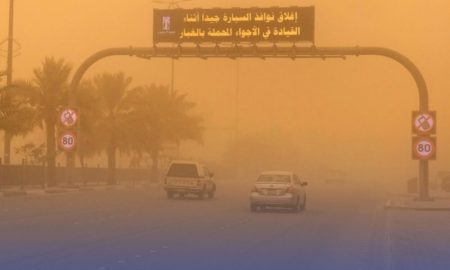 الأرصاد تحذر من استمرار الرياح النشطة على مناطق المملكة