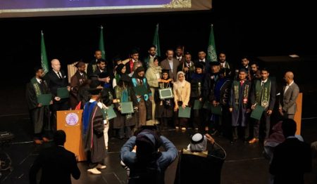النادي السعودي بروكفورد يقيم حفل تخرّج الطلبة الدارسين في الجامعات الأمريكية